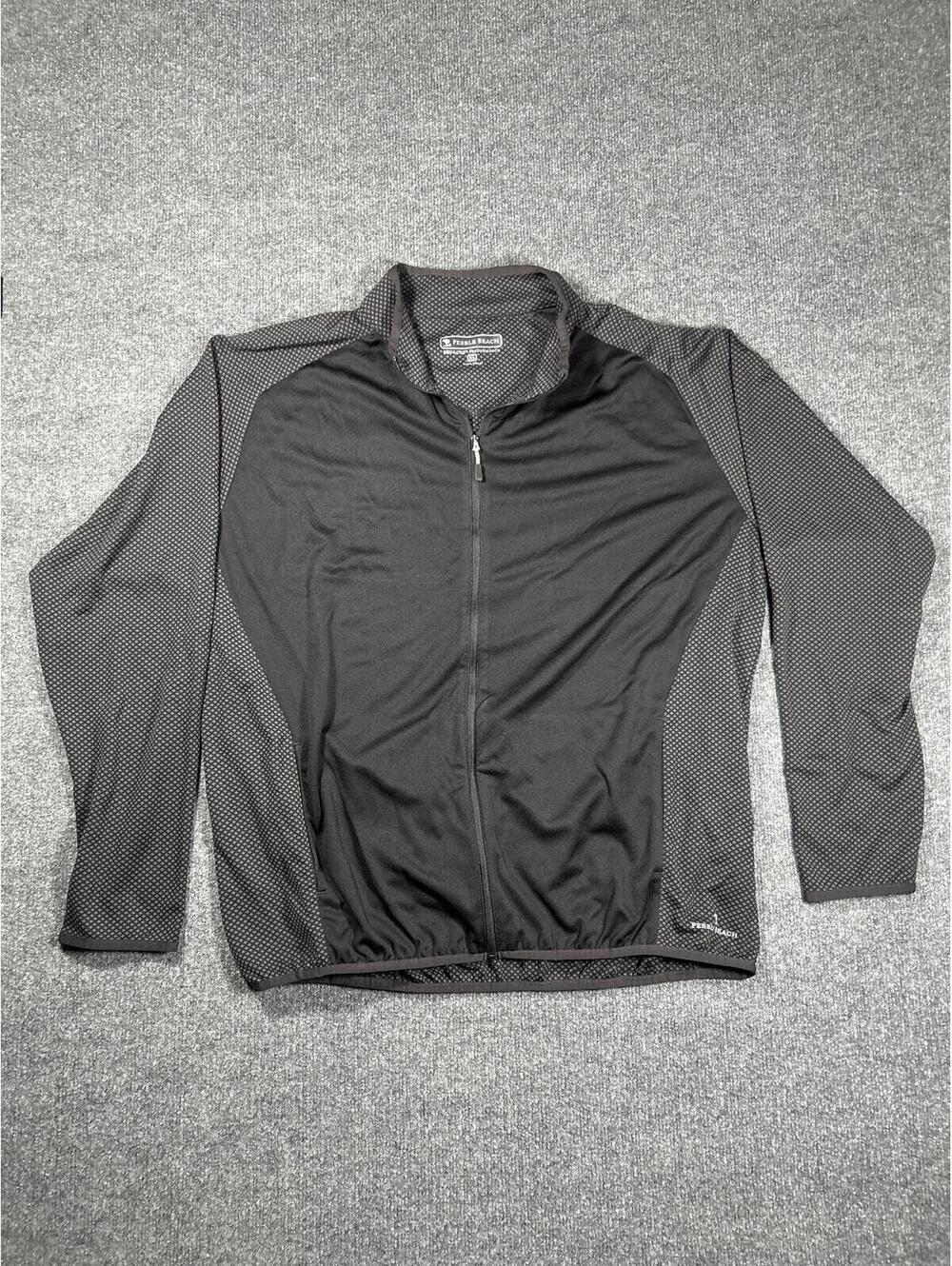 Pebble Beach Dry Luxe Performance Full-Zip Jacket XL